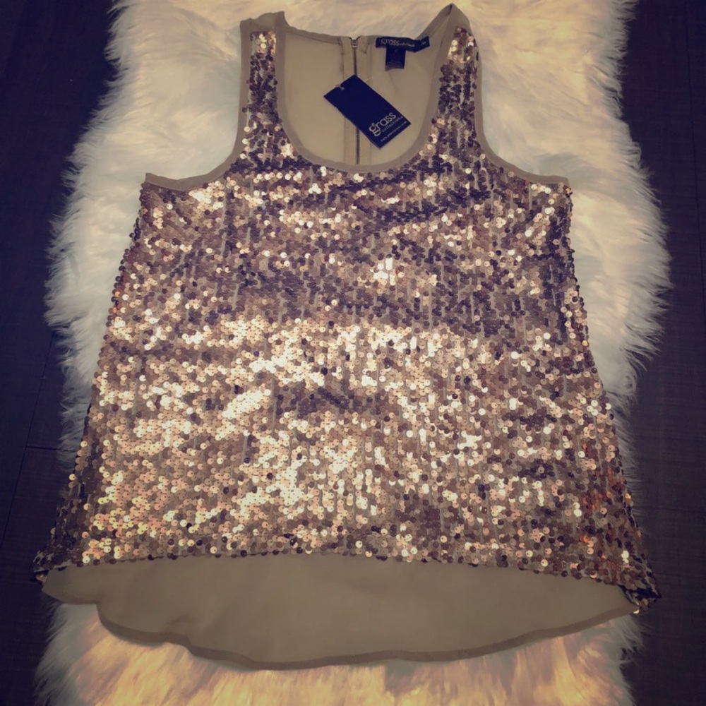 Sequin top